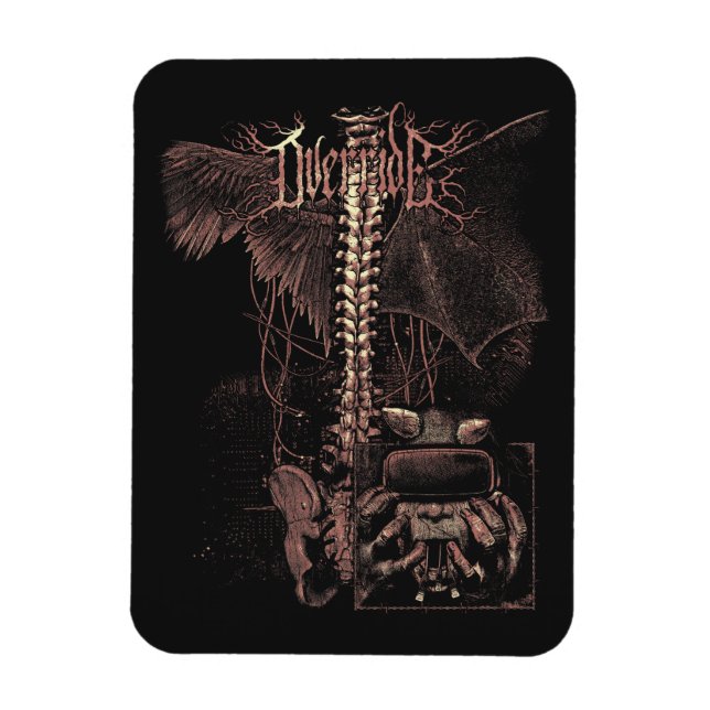 Ímã Substituir - Design de Streetwear de Gótico técnic (Vertical)