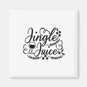 Imã Suco de Jingle Engraçado Cerveja Natalícia