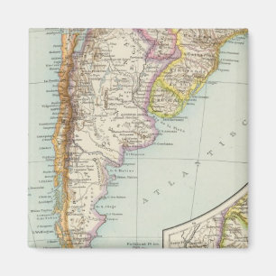 Imã Sudamerika súmula o Blatt - Mapa da América do S