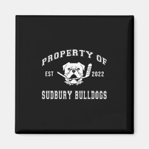 Imã Sudbury Bulldog Divertido 2