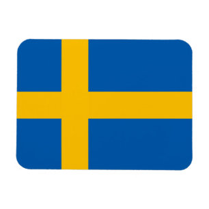 Ímã Suecia - bandeira sueco
