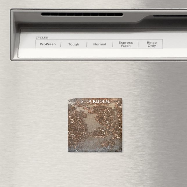 Imã Suecia de Estocolmo Vista Céu (In Situ (Dishwasher))