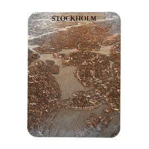 Ímã Suecia de Estocolmo Vista Céu