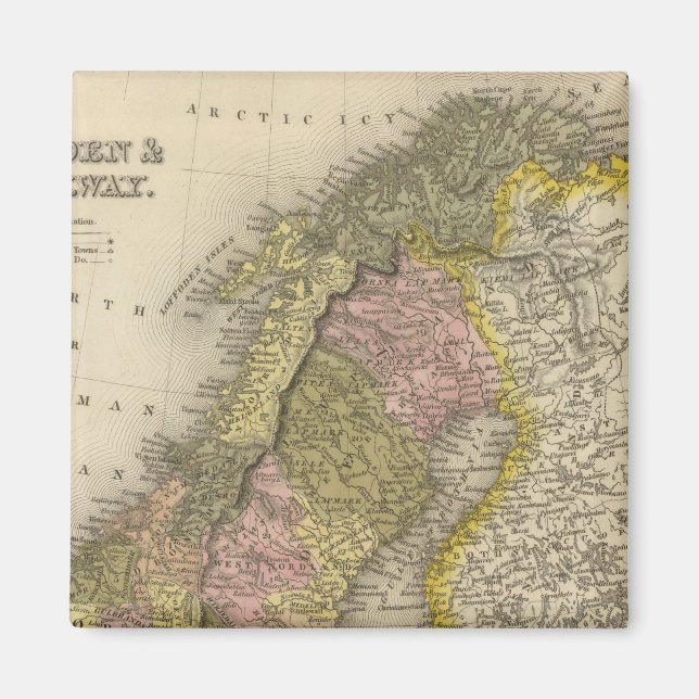 Imã Suecia e Noruega (Frente)