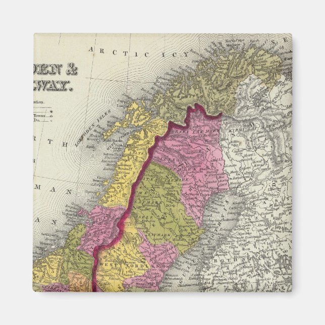 Imã Suecia e Noruega (Frente)