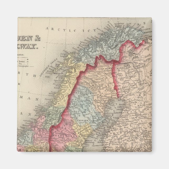 Imã Suecia e Noruega (Frente)