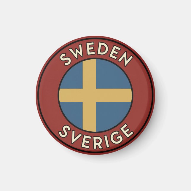 Imã Suécia Sverige (Frente)