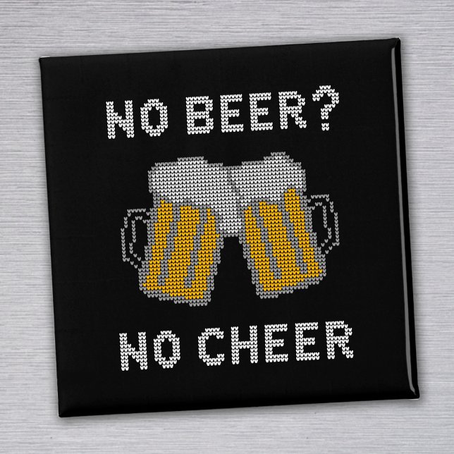 Imã Suéter Feio Sem Cerveja Sem Alegria (Criador carregado)
