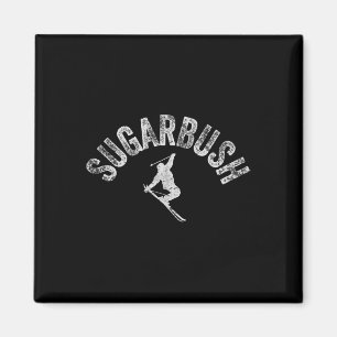 Imã Sugarbush Ski Vintage Vermont Skiing Legal Skier W