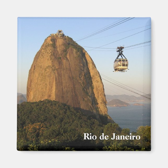 Imã "Sugarloaf, Rio de Janeiro" (Frente)