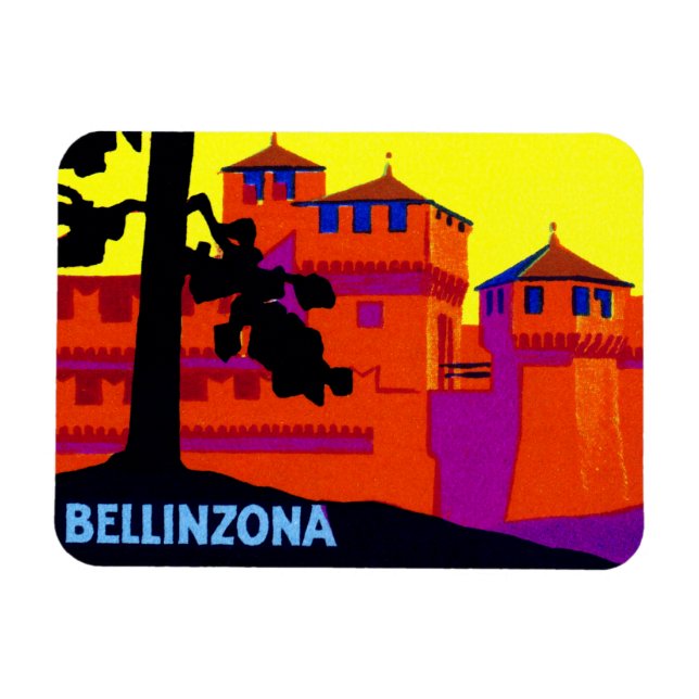 Ímã suiça Bellinzona 1925 (Horizontal)