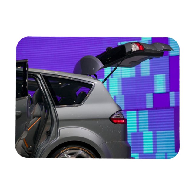 Ímã SUIÇA, GENEBRA: 75.º Ano de Genebra Auto 10 (Horizontal)