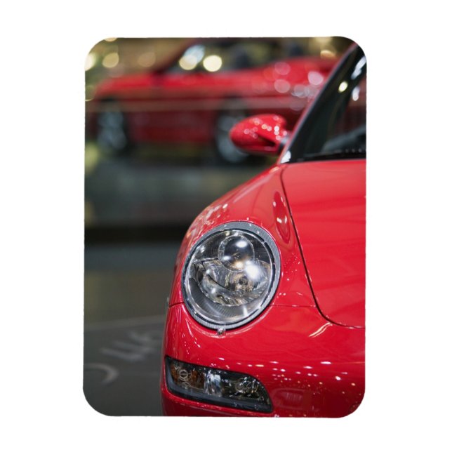 Ímã SUIÇA, GENEBRA: 75.º Ano de Genebra Auto 8 (Vertical)