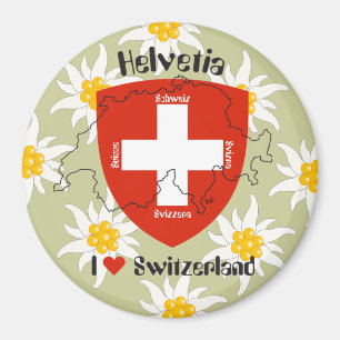 Imã Suíça Suisse Svizzera Svizra Switzerland íman