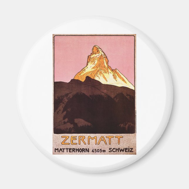 Imã Suiça Zermatt (Frente)