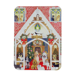 Ímã Suiças preto e branco