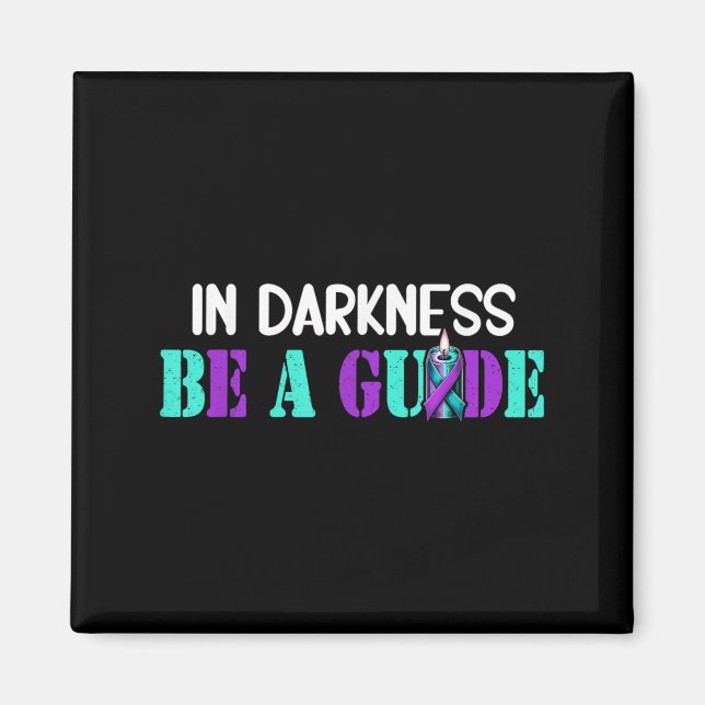 Imã Suicide Awareness Suicide Prevention Suprt Survivo (Frente)