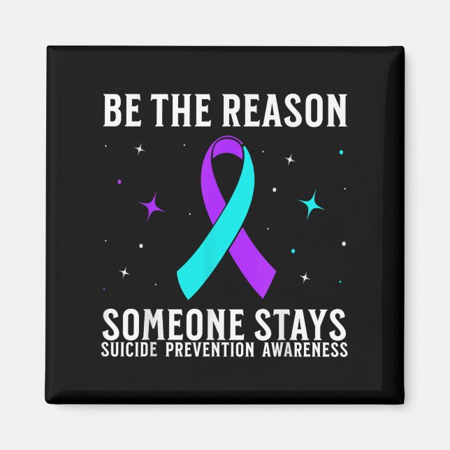Imã Suicide Awareness Suprt Suicide Prevention Awarene (Frente)