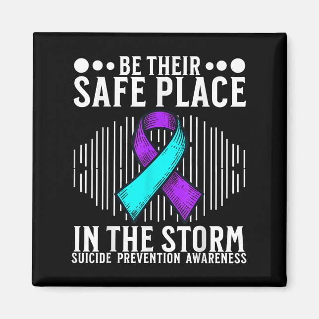 Imã Suicide Awareness Suprt Suicide Prevention Awarene (Frente)