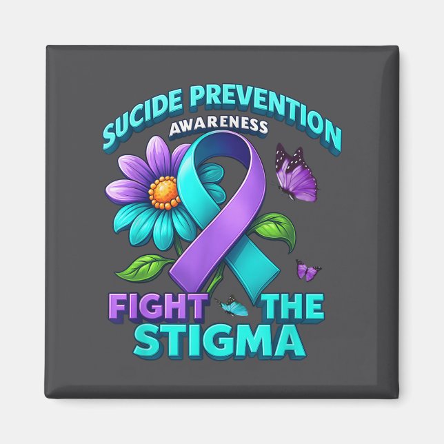 Imã Suicide Prevention Suprt Fight Stigma Suicide Awar (Frente)