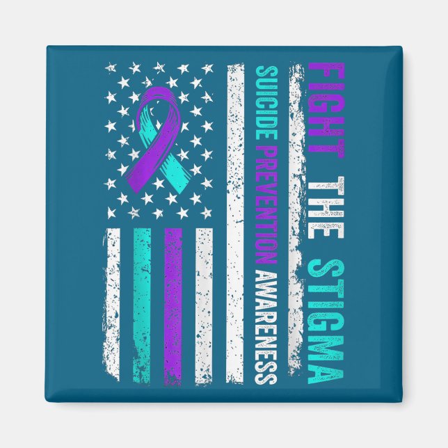 Imã Suicide Prevention Suprt Fight Stigma Suicide Awar (Frente)