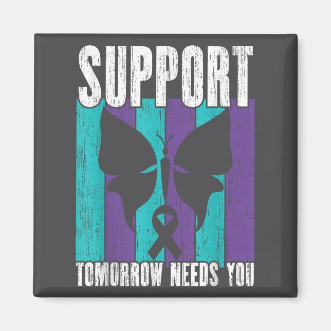 Imã Suicide Prevention Suprt Tomorrow _ I For Suprters (Frente)