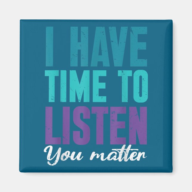 Imã Suicide Prevention You _ I For Suprters  (Frente)