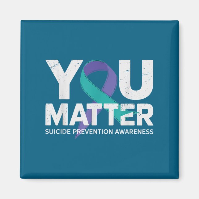 Imã Suicides Prevention Shirts Suicide Awareness  (Frente)