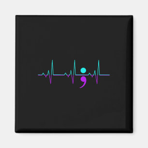 Imã Suicídio Sensibilização Pulsação Feliz Friso G