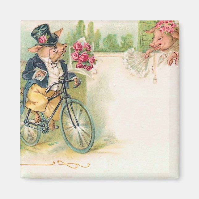 Imã Suínos Românticos (Frente)