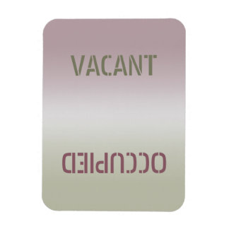 Ímã Suja Limpa | Imagem Flexível Ocupada Vacante