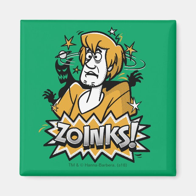Imã Sujo "Zoinks"! Gráfico de Meio-Tom (Frente)