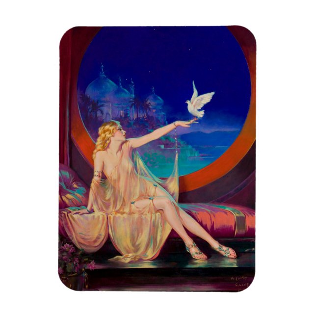 Ímã Sultana a Concubina do Sultão Árabe 1925 (Vertical)