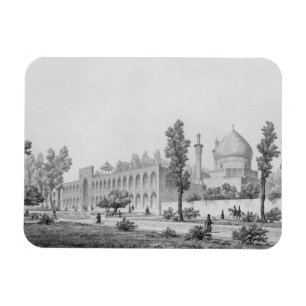 Ímã sultão Hussein de Madrasa-yi Masjid-i Shah, em