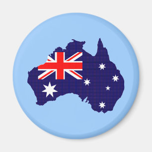 Imã Sumário e bandeira da Austrália