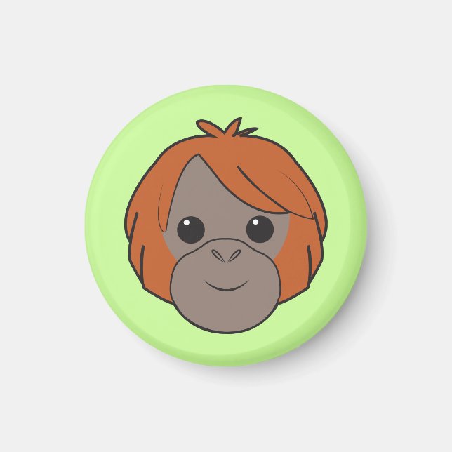 Imã Sumatran Orangutan Magnet (Frente)
