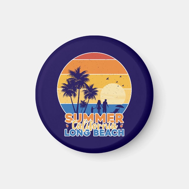 Imã Summer California Long Beach-66594 (Frente)