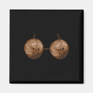Imã Summer Coconut Bra Halloween Figurino De Fato Gi