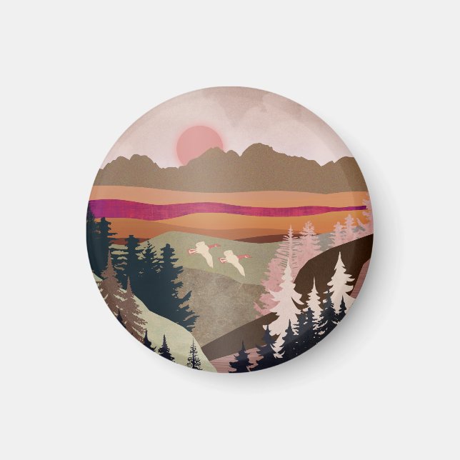 Imã Summer Geese (Frente)