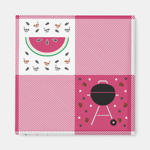 Imã Summer Picnic Magnet
