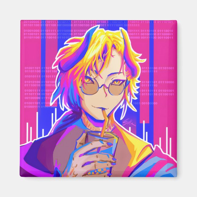 Imã Summer vibe Anime (Frente)