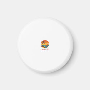 Imã Summer Vibes - Design brilhante, tropical e divert