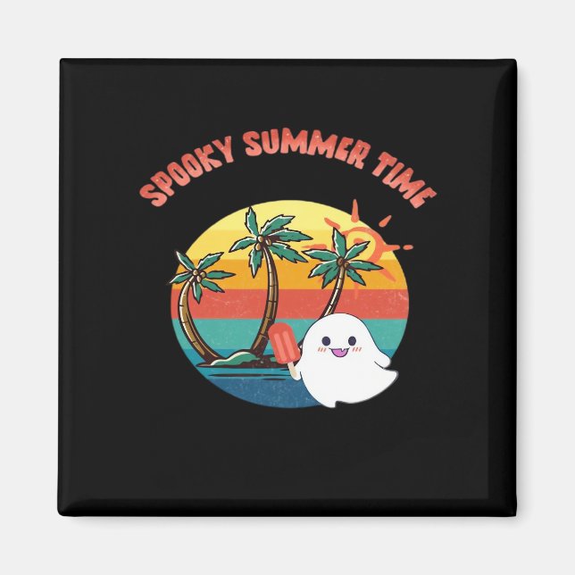 Imã SummerEntre Vibes - Clássico de Verão Spooky (Frente)