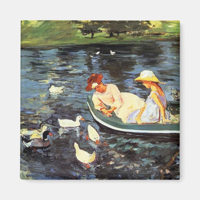 Imã Summertime (por Mary Cassatt) (Frente)