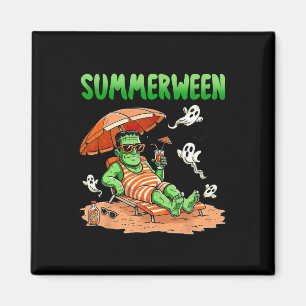 Imã Summerwin Halloween Hello Summer Frankenstein Boo