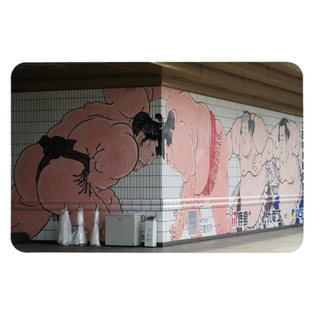 Ímã Sumo Mural Wall Art (Horizontal)