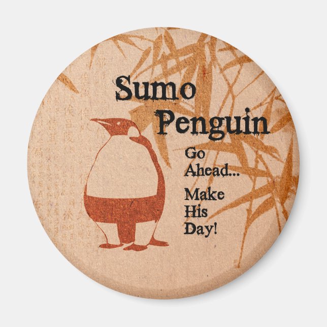 Imã Sumo Penguin (Frente)