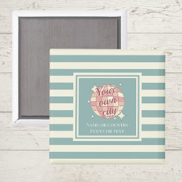 Imã Sumvenir o nome da cidade favorita do Magnet