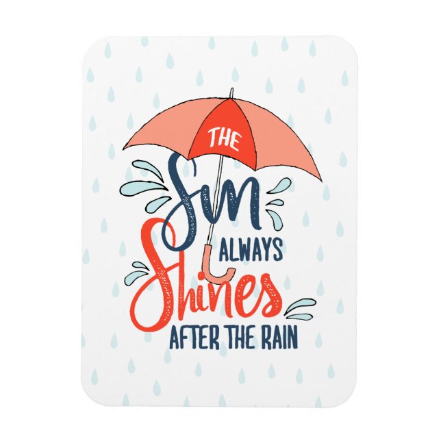 Ímã Sun cita cotações de chuva positivas (Vertical)
