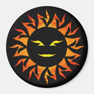 Imã Sun de sorriso